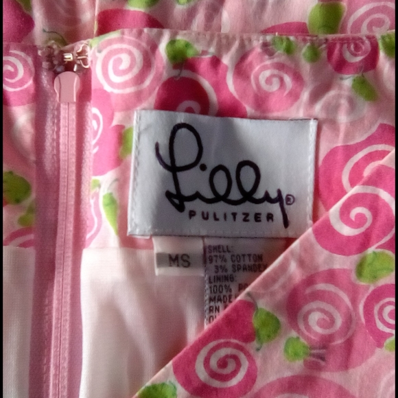 Lilly Pulitzer Rolls Royce Pink Snail Sundress MP - Picture 2 of 8